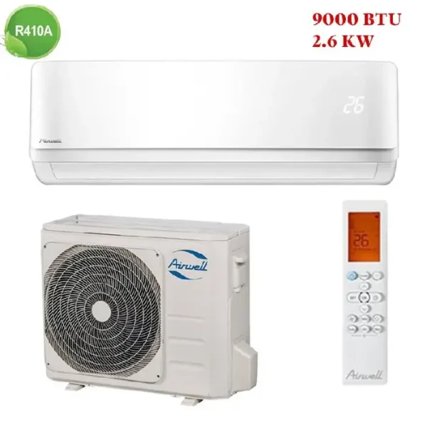 Climatiseur Airwell 9000 Btu R410