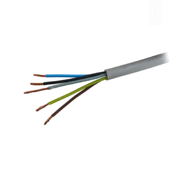 Câble NEXANS souple (U500V) 5×2.5 GRIS C100m