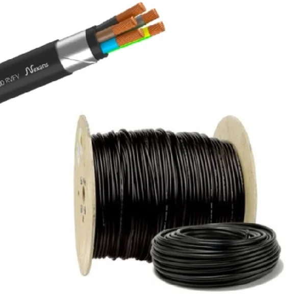 Câble Nexans Armé 4x25 mm² – Puissance et Protection au Maroc