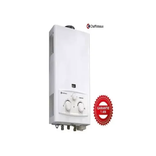 Chaffoteaux chauffe-eau a gaz 6l leon