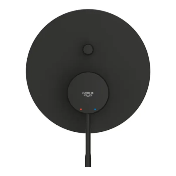 Facade mitigeur douche grohe 2 sortie noir 24167KF1