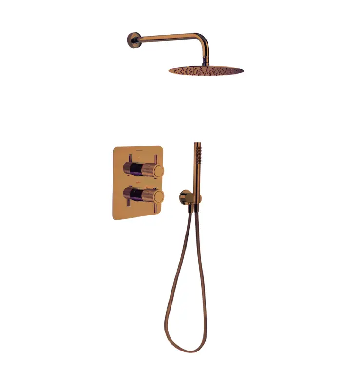 KIT ODISEA JOYA 2 VOIES ENCASTRE ROND BRONZE K5915021 CUC