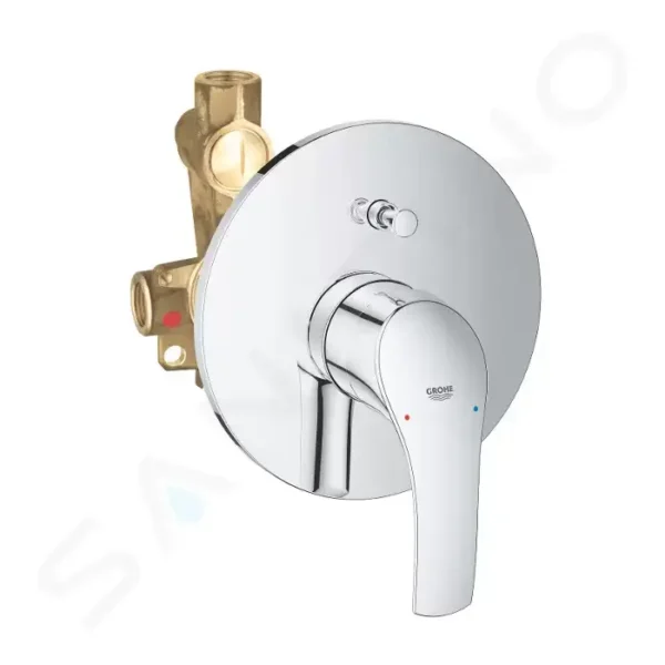 Mitigeur baignoire encastre grohe 33305002 eurosmart
