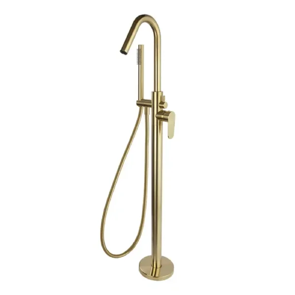 Mitigeur bain douche sur colonne or brosse ramon soler