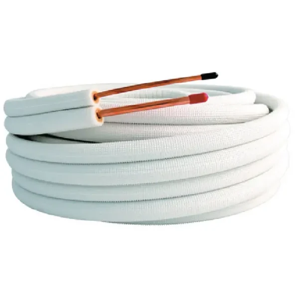 Rlx cuivre frigo isolant 1/4×1/2 LAFARGA 20M