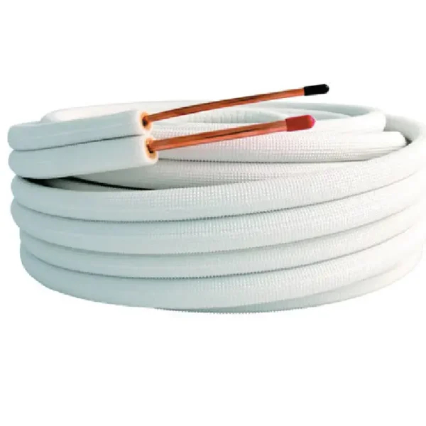 Rlx cuivre frigo isolant1/4×3/8 LAFARGA 20M