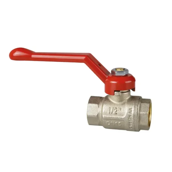 Robinet à boisseau sphérique droit à passage intégral – Levier en aluminium Icma