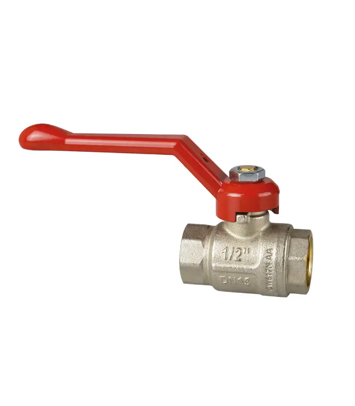 Robinet à boisseau sphérique droit à passage intégral – Levier en aluminium Icma