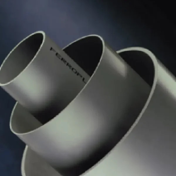 Tube pvc evacuation ferroplast