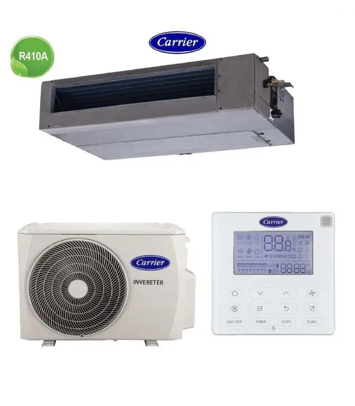 Climatiseur guainable carrier 60000btu inverter