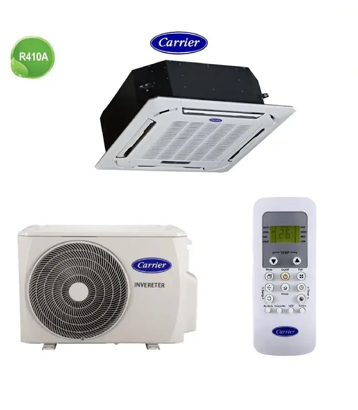 Climatiseur cassette carrier 36000btu inverter