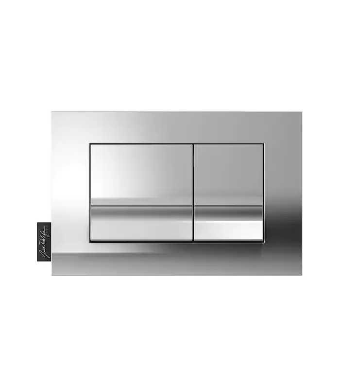 Plaque de commande, double touches rectangulaires, E20858