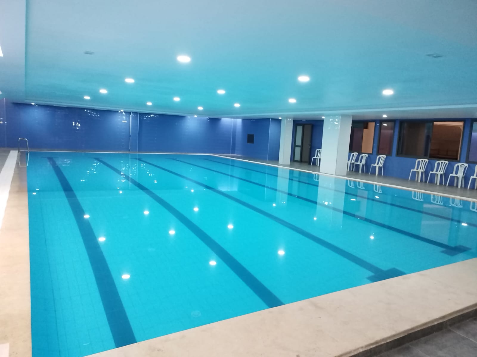 Piscine béton Sanitaire Maroc