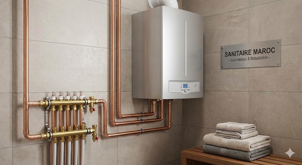 Construction Hammam Beldi en cours