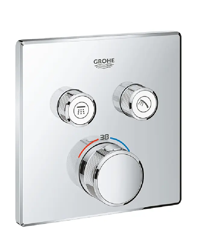 Facade mitigeur grohe b_d 29124000 Facade mitigeur grohe b_d 29124000