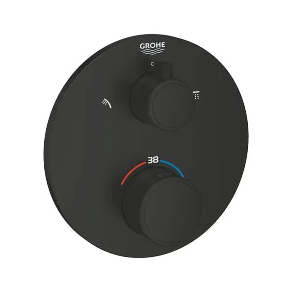 Facade mitigeur grohe b/d noir 1022082430