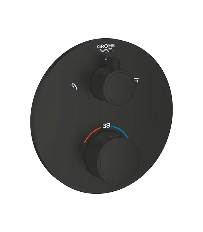 Facade mitigeur grohe b_d noir 1022082430 Facade mitigeur grohe b/d noir 1022082430
