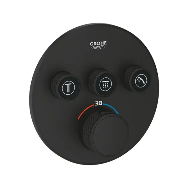 Facade mitigeur grohe b/d noir 29508KF0