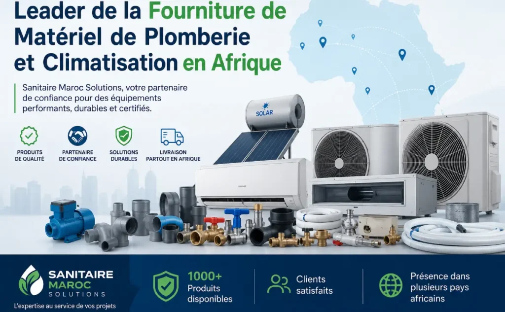 Leader de la Fourniture de Matériel de Plomberie et Climatisation en Afrique