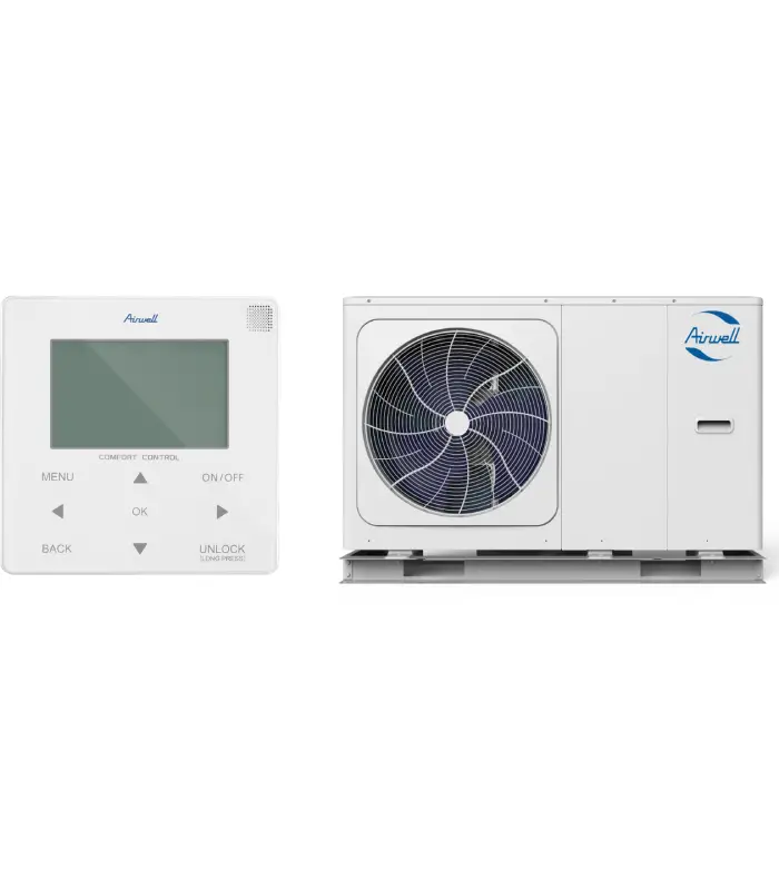 Pompe à chaleur Airwell Wellea M MT 4 à 16 kW | Maroc