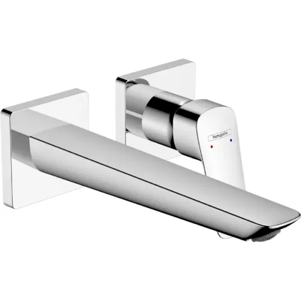 Mitigeur Lavabo Mural Encastré hansgrohe Logis Q 71256000 Chromé