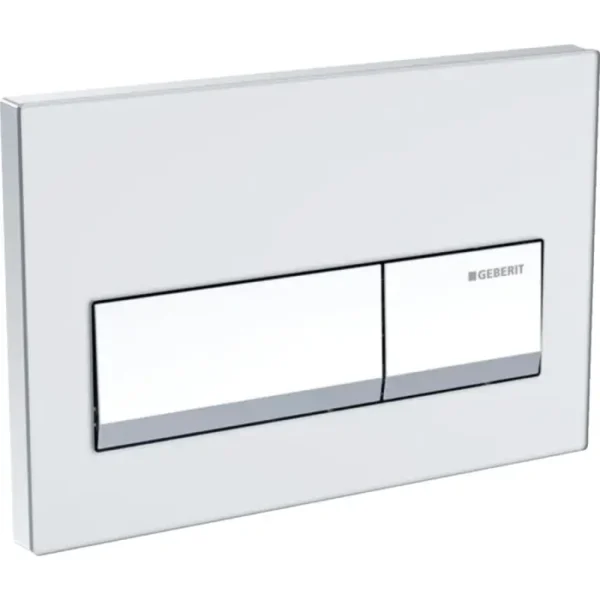 Plaque de commande Geberit ALPHA 50 BLANC 115.060.11.1