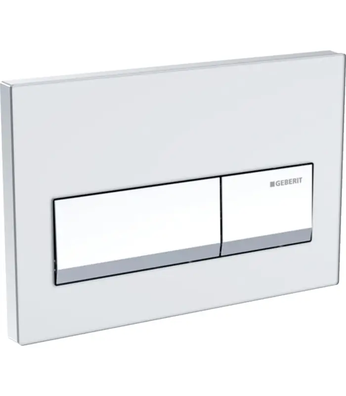 Plaque de commande Geberit ALPHA 50 BLANC 115.060.11.1