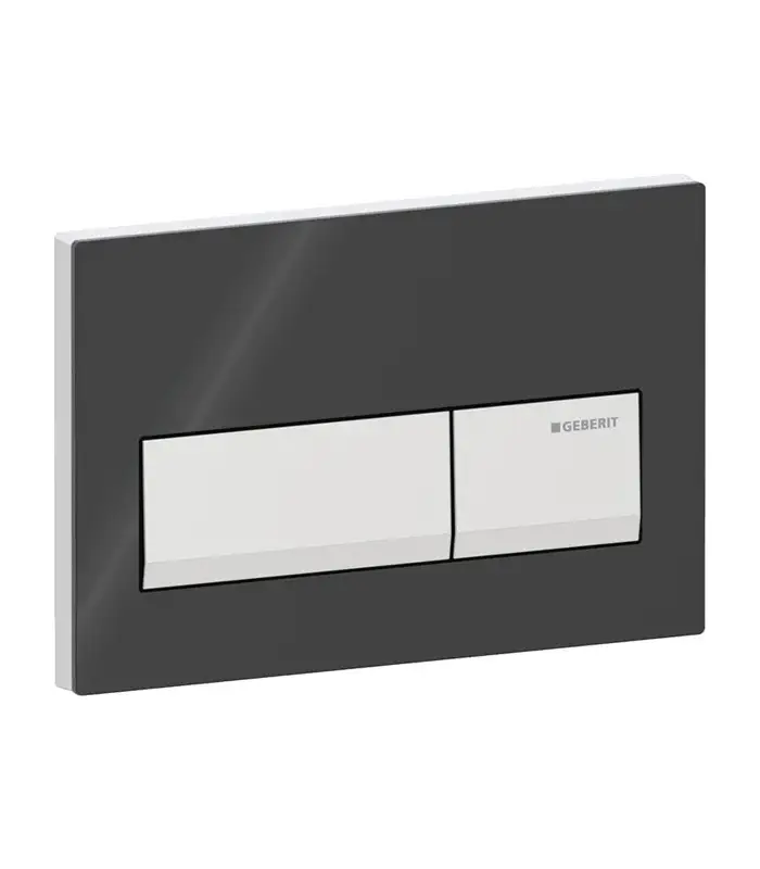 Plaque de commande Geberit Alpha 50 Noir 115.060.DW.1