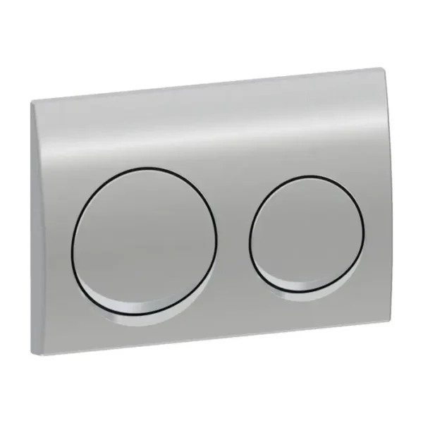 Plaque de commande geberit ALPHA 25 ROUND  CHROME BRILLANT 115.040.21.5