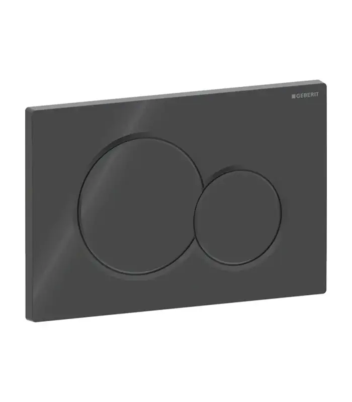Plaque de déclenchement Geberit Sigma01 Noir foncé RAL 9005 115.770.DW.5