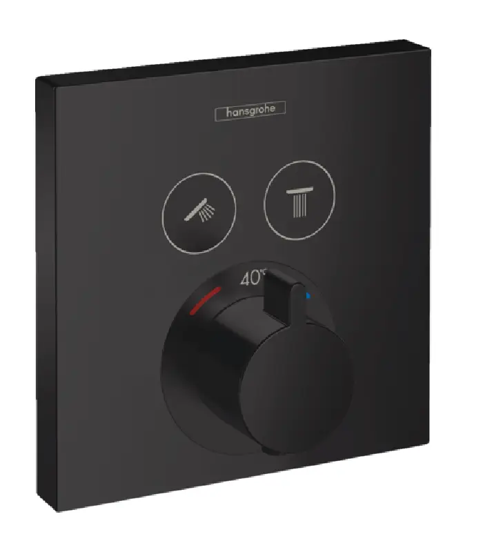 façade mitigeur thermostatique encastré hansgrohe ShowerSelect S 15763670 façade mitigeur thermostatique encastré hansgrohe ShowerSelect S 15763670